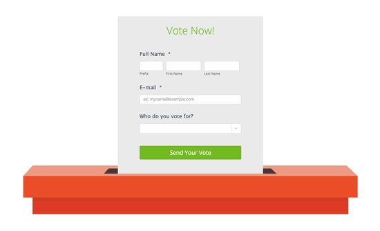 Voting form